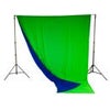 Manfrotto 10x12' Chromakey Curtain Background, Green Chroma Blue/Green