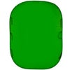 Manfrotto 5x6' Chromakey Collapsible Background, Blue/Green Chroma Green