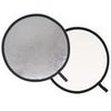 Manfrotto 12" Circular Collapsable Reflector, Sunlite/Softsilver Silver/White