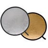 Manfrotto 48" Circular Collapsable Reflector, Silver/Gold Silver/Gold