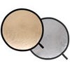 Manfrotto 48" Circular Collapsable Reflector, Silver/Gold Silver/Sunfire