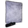 Manfrotto EzyFrame Vintage Background Kit, 6.5x7.5', Pewter Vintage Concrete