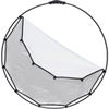 Manfrotto 32" Halo Compact Reflector, Silver/White Soft Silver