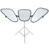Manfrotto Triflector MKII Reflector Panels, Silver/White Silver/White