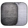 Manfrotto 5x7' Urban Collapsible Background, Red Brick/Distressed White Brick White/Industrial Gray Brick