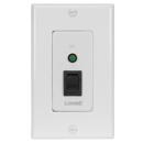 Lowell Manufacturing RPSW-MP SPST Rocker Switch, Momentary Closure, 1 LED, White