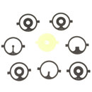 Lyman Sight Insert Set: Picture 1 regular