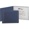 TAP 11x8.5" Certificate Folder Frame, Blue with Gold Foil, 25-Pack Blue