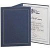 TAP 8.5x11" Certificate Folder Frame, Ivory with Gold Foil, 25-Pack Blue