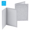 Adorama Picture Folder Frame, Gray, for a 5x7" Photo (Pack of 100) Gray