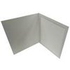 Adorama Picture Folder Frame for 8x10" Photo, Black Marble with Gold Foil Window Border Gray