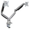 Mount-It! MI-1772 Dual Monitor Mount with Gas Spring Arms for 13-32" Monitors Silver
