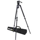 Miller Air Fluid Head with Solo 75 3-Section Aluminum Alloy Tripod