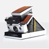 MiNT SLR670-S Instant Film Camera, 116mm f/8 Lens, Optical Split Image Circle Viewfinder, Built-In Time Machine Module, Full Manual Control and Two Auto Modes, Brown White