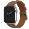 Moment Thin Leather Strap for Apple Watch 38/40/41mm, Antique Cognac Cognac