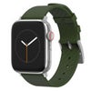 Moment Thin Leather Strap for Apple Watch 38/40/41mm, Antique Cognac Olive