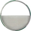 Matthews 4-1/4" Half Single Stainless Steel Wire Diffusion Scrim