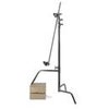 Matthews 40" Stand with Sliding Leg, Grip Head, Arm, Maximum Height 10.5', Supports 22 lbs., Black Chrome