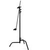 Matthews 40" C+ Stand with Turtle Base, Grip Head and Arm, Maximum Height 10.5', Supports 22 lbs., Chrome Black