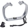 Movo Photo LED-WPx2+GB-U80 XL Underwater Diving Rig Kit with 2x Rechargeable LED Light for GoPro Hero Silver