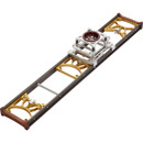 MYT Works 4' Medium Glide Camera Slider Kit, M/L Hi-Hat Assembly with 100mm Bowl