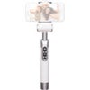 Pictar Smart Selfie Stick with Rechargeable Battery, Milennial Pink White