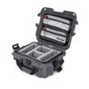 Nanuk 905 Waterproof Hard Case with 2-Pocket Lid Organizer and Padded Divider Graphite