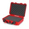 Nanuk 910 Waterproof Hard Case with Cubed Foam Red