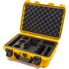 Nanuk 920 Hard-Shell Carrying Case with Foam Insert for DJI Mavic 2 Pro and Zoom, Graphite Yellow