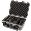 Nanuk 920 Hard-Shell Carrying Case with Foam Insert for DJI Mavic 2 Pro and Zoom, Graphite Silver