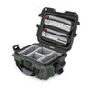 Nanuk 905 Waterproof Hard Case with 2-Pocket Lid Organizer and Padded Divider Olive