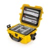 Nanuk 905 Waterproof Hard Case with 2-Pocket Lid Organizer and Padded Divider Yellow
