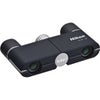 Nikon 4x10D CF Roof Prism Pocket Binoculars with 10 Degree Angle of View, Ivory White Navy