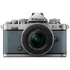 Nikon Z fc DX-Format Mirrorless Camera with NIKKOR Z DX 16-50mm f/3.5-6.3 VR Lens, Silver Chalk Blue