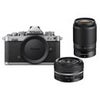 Nikon Z fc DX-Format Mirrorless Camera with NIKKOR Z 28mm f/2.8 (SE) Lens and Z DX 50-250mm f/4.5-6.3 VR Lens Silver