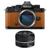 Nikon Z f Mirrorless Camera with NIKKOR Z 40mm f/2 SE Lens Orange