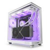 NZXT H6 Flow RGB Compact Dual-Chamber ATX Mid-Tower Airflow Computer Case, Black White