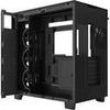 NZXT H9 Elite Premium Dual-Chamber RGB ATX Mid-Tower Computer Airflow Case, Matte White Black
