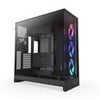 NZXT H9 Flow Dual-Chamber Mid-Tower E-ATX Airflow Computer Case Black