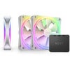 NZXT F120 120mm RGB DUO Case Fan Matte White