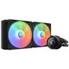 NZXT Kraken RGB All-In-One Liquid CPU Cooler with LCD Display Matte Black