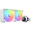 NZXT Kraken RGB All-In-One Liquid CPU Cooler with LCD Display Matte White