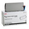 OKI Data Cyan Toner Cartridge for C7100/C7300/C7500 Series Type C4 Printers Black