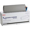 OKI Data Yellow Toner Cartridge for C9300/C9500 Series Type C5 Printers Black