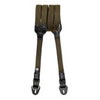 Owlkrown 30" TwinPad Camera Strap with Polished Split Ring Safari