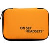 ON SET HEADSETS Travel Case for Headset Orange