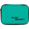 ON SET HEADSETS Travel Case for Headset Turquoise