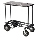 On-Stage UCA1500 Utility Cart Tray, 80 lbs Capacity, Black