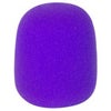 On-Stage ASWS58 Foam Windscreen for Handheld Microphones, 9 Pack, Black Purple