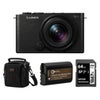 Panasonic LUMIX S9 Mirrorless Camera with LUMIX S 18-40mm f/4.5-6.3 Lens, Jet Black, Bundle with Professional 1667x 64GB UHS-II SDXC Memory Card, Alpine 120 Shoulder Bag, DMW-BLK22 Lithium-Ion Battery Jet Black
